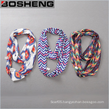 Women Fashion and Beauty Printed Scarf Long Soft Infinity Scarf